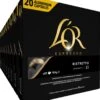 L'OR Espresso Ristretto Koffiecups - Intensiteit 11/12 - 10 X 20 Capsules