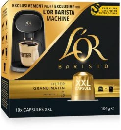 L'OR BARISTA XXL Filter Grand Matin (5) - 5 X 10 Koffiecups -Koffie Drinken Winkel 1115x1200