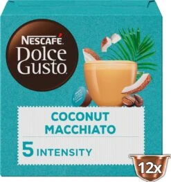 Nescafé Dolce Gusto Coconut Macchiato Capsules - Vegan Koffie - 36 Koffiecups -Koffie Drinken Winkel 1126x1200 1