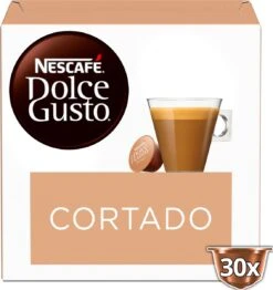 Nescafé Dolce Gusto Cortado Espresso Macchiato Capsules - 90 Koffiecups -Koffie Drinken Winkel 1132x1200 2