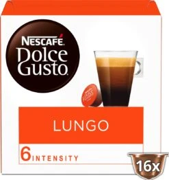 NESCAFÉ Dolce Gusto Lungo Koffie - 3 X 16 Cups 10 NESCAFÉ Dolce Gusto Lungo Koffie - 3 X 16 Cups -Koffie Drinken Winkel 1132x1200