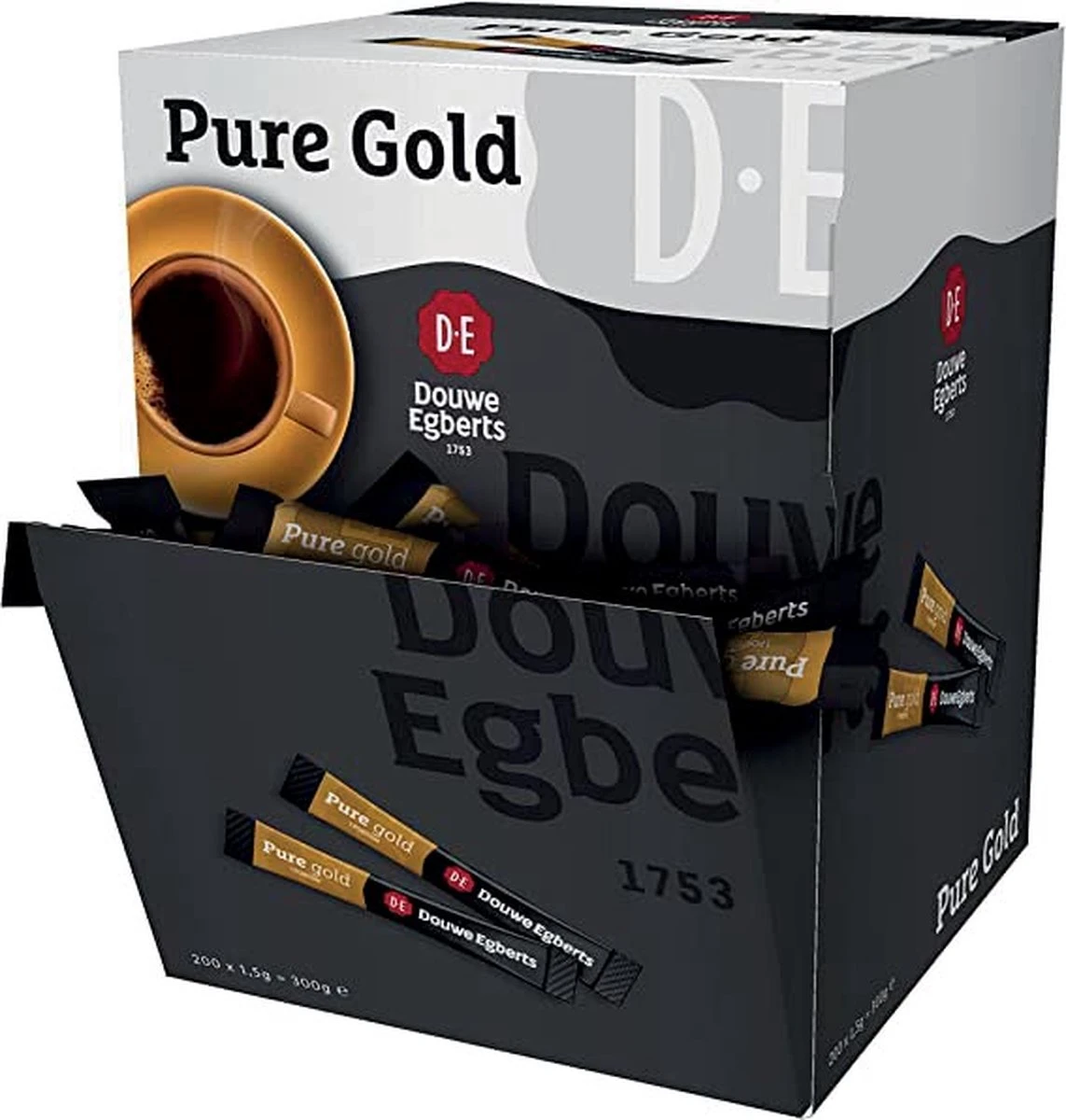 Douwe Egberts | Pure Gold Sticks | 200 Stuks 1 Douwe Egberts | Pure Gold Sticks | 200 Stuks