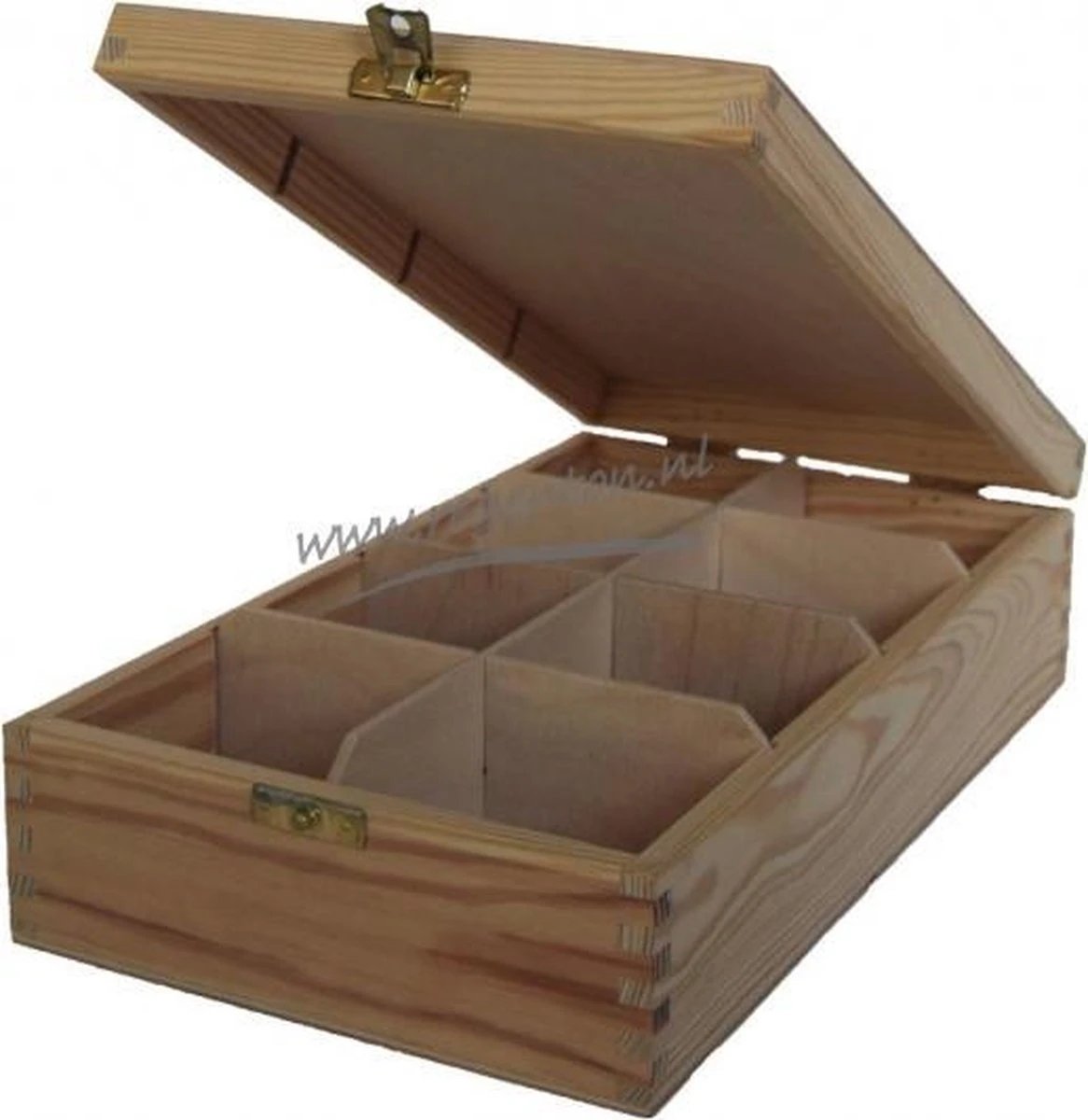 Theekist Blanco Naturel 8 Vak (2x4) 2 Theekist Blanco Naturel 8 Vak (2x4) - Afbeelding 2