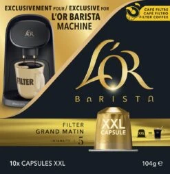 L'OR BARISTA XXL Filter Grand Matin (5) - 5 X 10 Koffiecups -Koffie Drinken Winkel 1169x1200 2