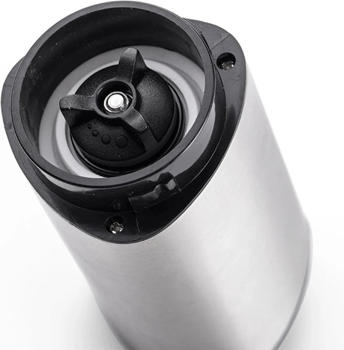 Comes In Handy - Koffiemolen Handmatig - Keramische Kern - Roestvrijstaal - Instelbare Maalgraad 3 Comes In Handy - Koffiemolen Handmatig - Keramische Kern - Roestvrijstaal - Instelbare Maalgraad - Afbeelding 3