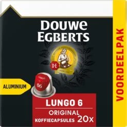 Douwe Egberts Lungo Original Koffiecups - Intensiteit 6/12 - 10 X 20 Capsules -Koffie Drinken Winkel 1198x1200 3