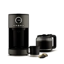 12 Cup Coffeemaker , Stainless Steel Black 8 12 Cup Coffeemaker , Stainless Steel Black -Koffie Drinken Winkel 12 Cup Coffeemaker 2C Stainless Steel Black 3