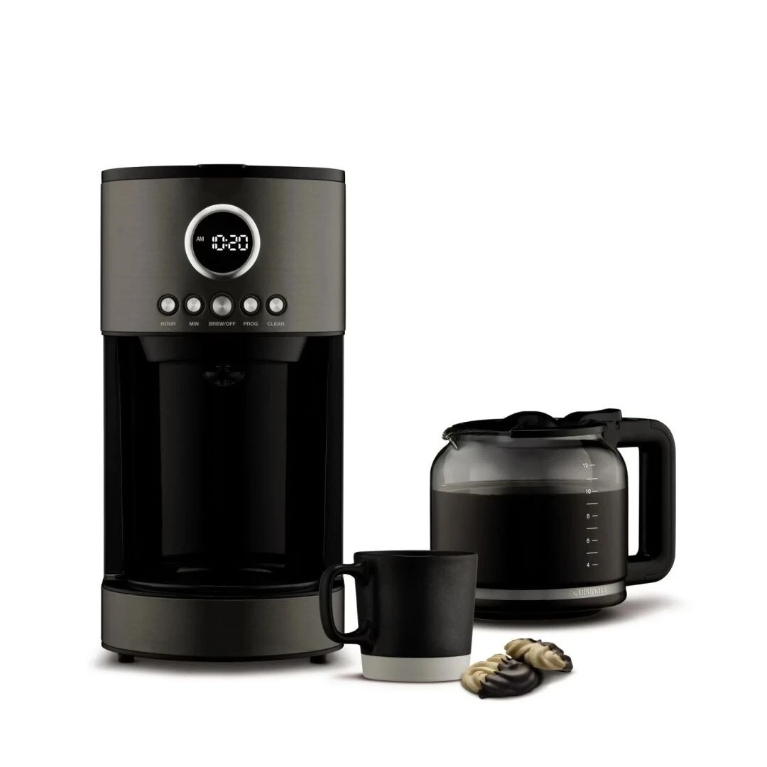 12 Cup Coffeemaker , Stainless Steel Black 4 12 Cup Coffeemaker , Stainless Steel Black - Afbeelding 4