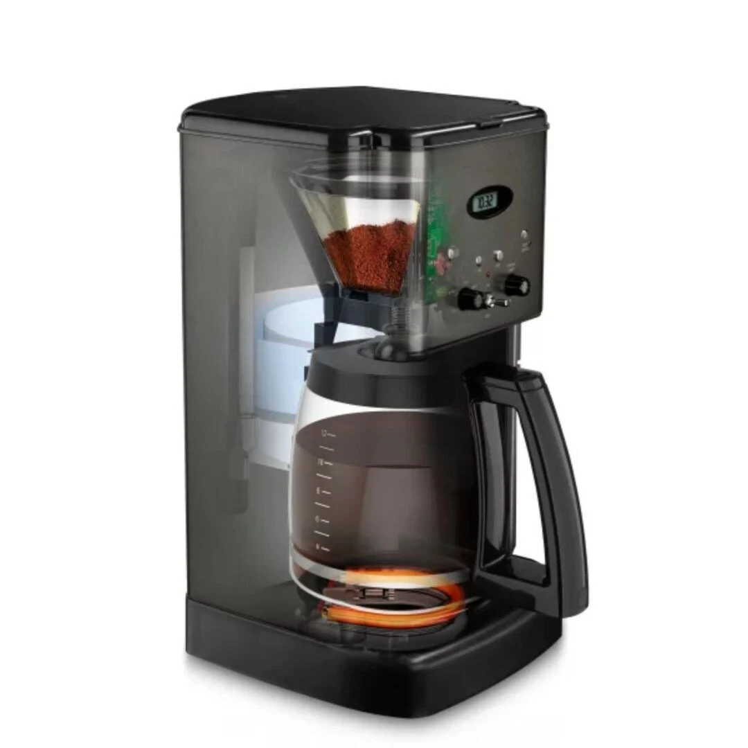 12 Cup Coffeemaker , Stainless Steel Black 1 12 Cup Coffeemaker , Stainless Steel Black