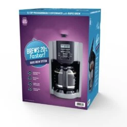 12-Cup Programmable Coffeemaker 12 12-Cup Programmable Coffeemaker -Koffie Drinken Winkel 12 Cup Programmable Coffeemaker 3