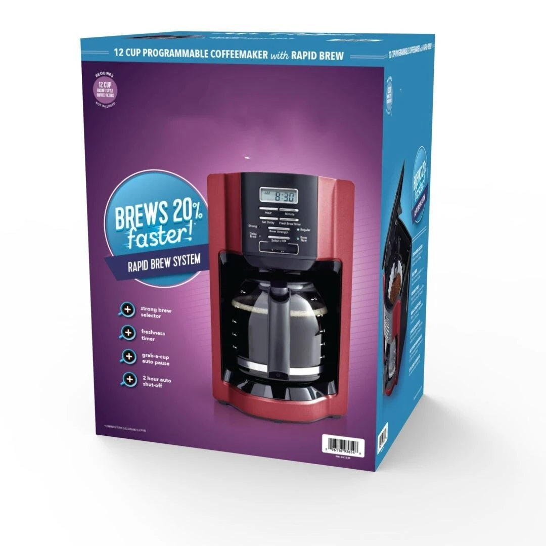12-Cup Programmable Coffeemaker 8 12-Cup Programmable Coffeemaker - Afbeelding 8