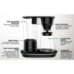12-Cup Programmable Coffeemaker Bundle, Coffee Maker