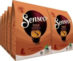 Bestsellers 7 Senseo Gold Intense Koffiepads - 7/9 Intensiteit - 4 X 36 Pads