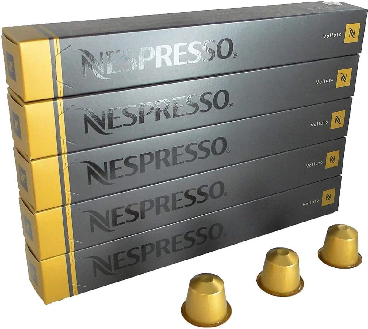 Nespresso Cups - Volluto - 5 X 10 Cups - Koffie Cups 1 Nespresso Cups - Volluto - 5 X 10 Cups - Koffie Cups