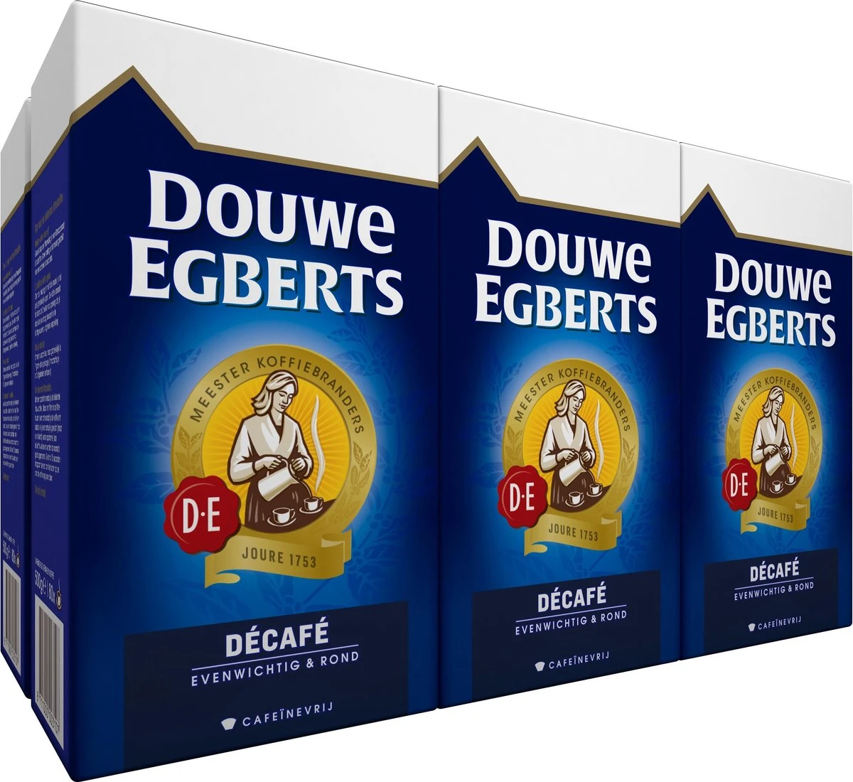 Douwe Egberts Decafé Filterkoffie - 6 X 500 Gram 1 Douwe Egberts Decafé Filterkoffie - 6 X 500 Gram