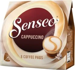 Senseo Cappuccino Koffiepads - 2/9 Intensiteit - 10 X 8 Pads 18 Senseo Cappuccino Koffiepads - 2/9 Intensiteit - 10 X 8 Pads -Koffie Drinken Winkel 1200x1116