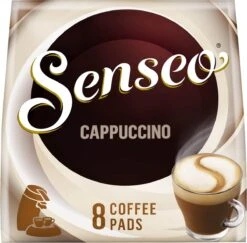Senseo Cappuccino Koffiepads - 2/9 Intensiteit - 10 X 8 Pads 17 Senseo Cappuccino Koffiepads - 2/9 Intensiteit - 10 X 8 Pads -Koffie Drinken Winkel 1200x1181 1