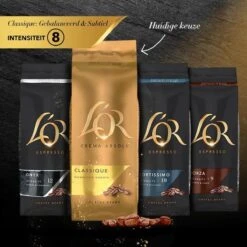 L'OR Koffiebonen Variatiepakket - 4x 500 Gram 15 L'OR Koffiebonen Variatiepakket - 4x 500 Gram -Koffie Drinken Winkel 1200x1200 132