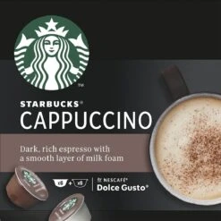 Starbucks By Dolce Gusto Cappuccino Capsules - 36 Koffiecups -Koffie Drinken Winkel 1200x1200