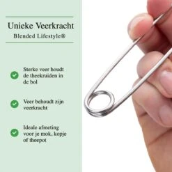 Theezeef Met Handvat Inclusief Lekplaatje - Set Van 2 Stuks - Thee Ei Voor Losse Thee - Theefilter Voor Losse Thee - Thee Infuser 10 Theezeef Met Handvat Inclusief Lekplaatje - Set Van 2 Stuks - Thee Ei Voor Losse Thee - Theefilter Voor Losse Thee - Thee Infuser -Koffie Drinken Winkel 1200x1200 256