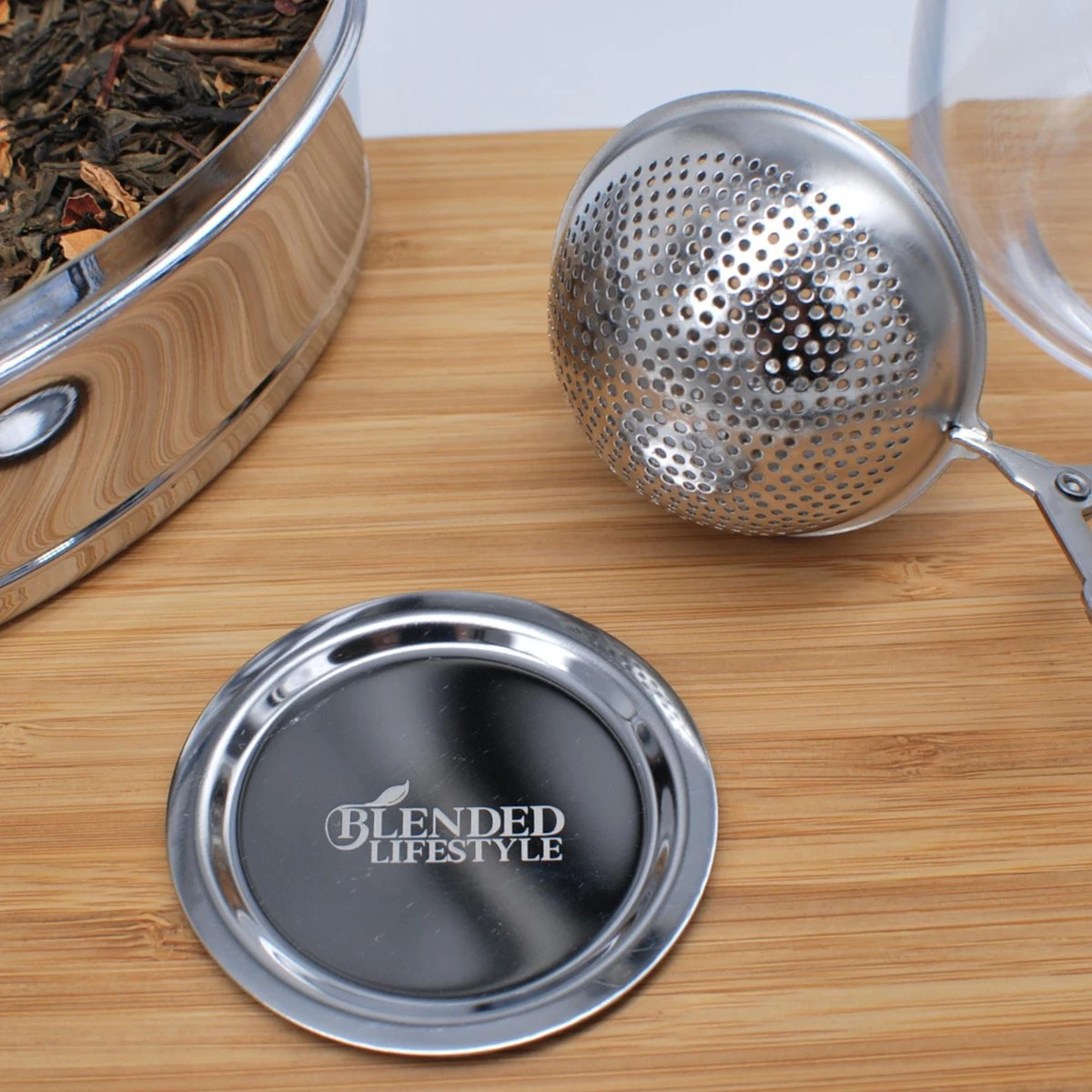 Theezeef Met Handvat Inclusief Lekplaatje - Set Van 2 Stuks - Thee Ei Voor Losse Thee - Theefilter Voor Losse Thee - Thee Infuser 5 Theezeef Met Handvat Inclusief Lekplaatje - Set Van 2 Stuks - Thee Ei Voor Losse Thee - Theefilter Voor Losse Thee - Thee Infuser - Afbeelding 5