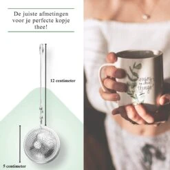 Theezeef Met Handvat Inclusief Lekplaatje - Set Van 2 Stuks - Thee Ei Voor Losse Thee - Theefilter Voor Losse Thee - Thee Infuser 13 Theezeef Met Handvat Inclusief Lekplaatje - Set Van 2 Stuks - Thee Ei Voor Losse Thee - Theefilter Voor Losse Thee - Thee Infuser -Koffie Drinken Winkel 1200x1200 258