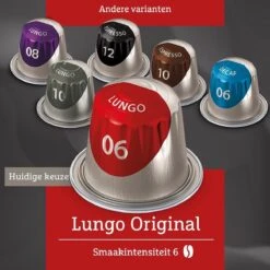 Douwe Egberts Lungo Original Koffiecups - Intensiteit 6/12 - 10 X 20 Capsules -Koffie Drinken Winkel 1200x1200 29
