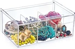 Box Up Theedoos - 6 Vakken - Ruimte Voor 60 Theezakjes - BPA Vrij - Transparant -Koffie Drinken Winkel 1200x790 1