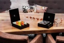 Bredemeijer - Theedoos + 4 Blikjes En Lepel Bamboe Zwart -Koffie Drinken Winkel 1200x800 25