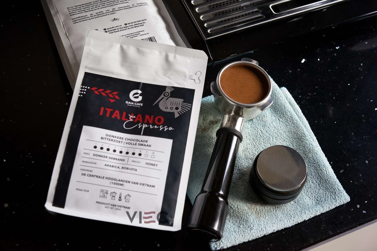 Italiano Espresso Honey Process Vietnamese Koffiebonen Aanbieding 250g GAIA Cafe 1 Italiano Espresso Honey Process Vietnamese Koffiebonen Aanbieding 250g GAIA Cafe