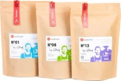 Localroast Koffie Proefpakket | Cadeaupakket | Vers Gebrand | Gemalen| Top Selectie| 3 X 200g | Direct Van Lokale Microbranderij -Koffie Drinken Winkel 1200x802