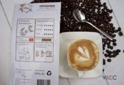 Vietnamese Dark Roast Koffiebonen 500g | 20% Arabica - 80% Robusta | DAM Koffie -Koffie Drinken Winkel 1200x824