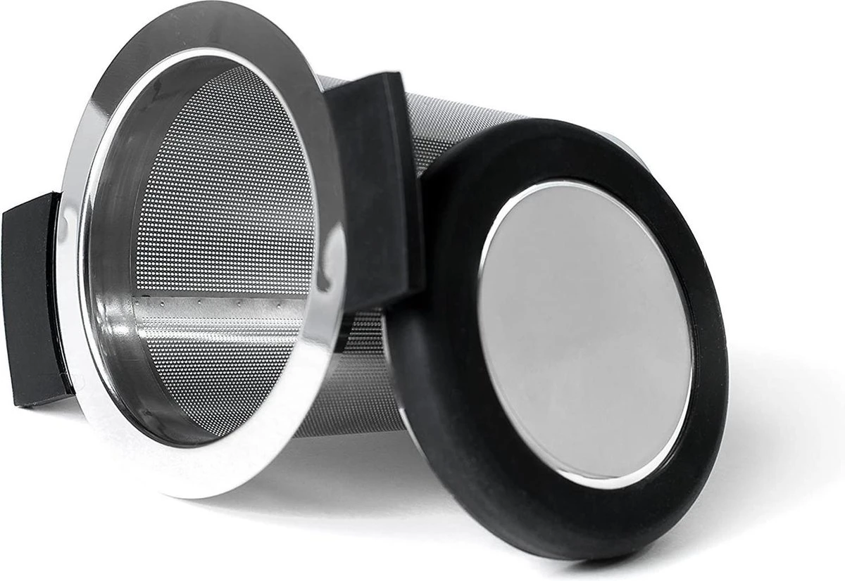 Theezeef Zwart - Losse Thee G - 50 Koppen Per 100 Gram 2 Theezeef Zwart - Losse Thee G - 50 Koppen Per 100 Gram - Afbeelding 2