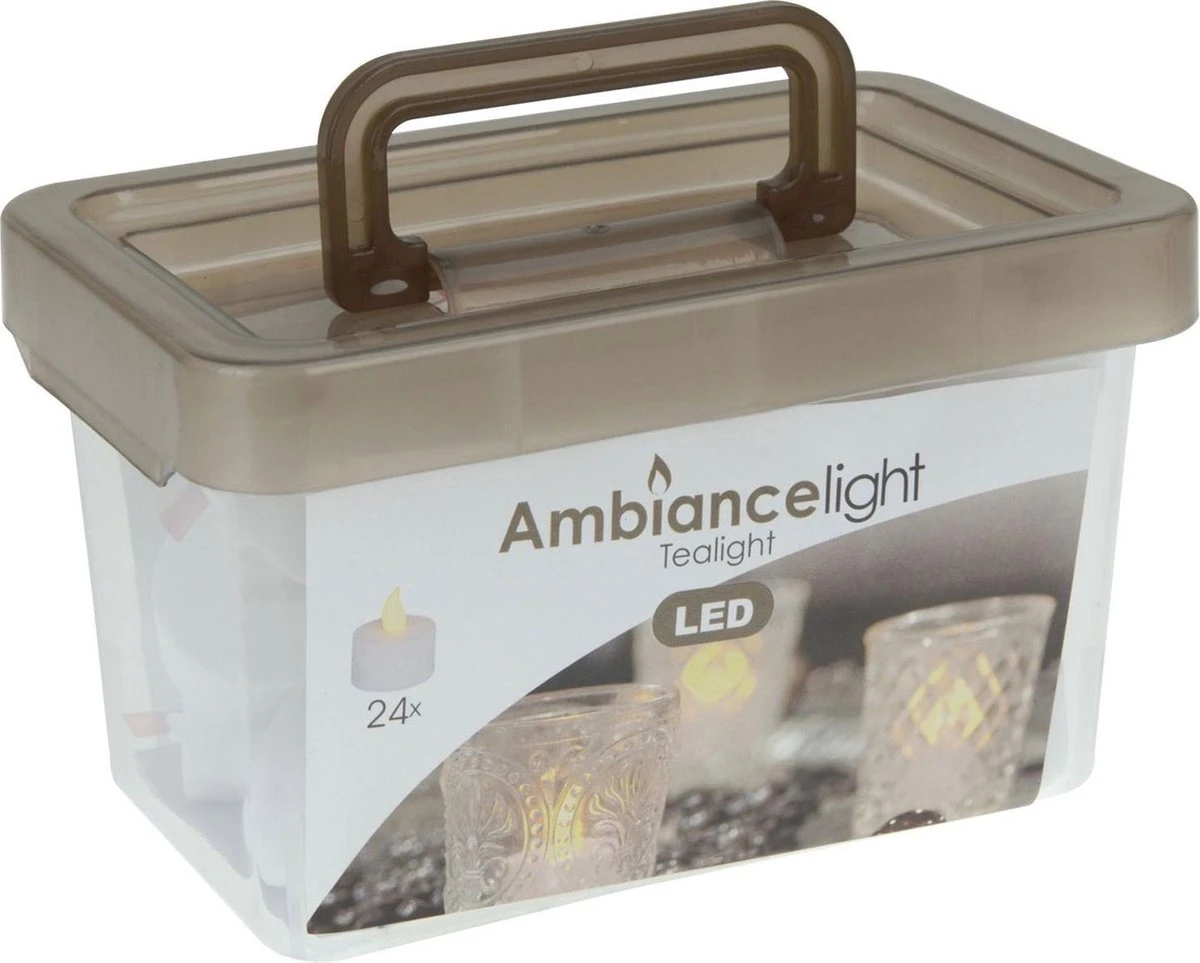Merkloos Box Met 24 LED-Theelichtjes 7 Merkloos Box Met 24 LED-Theelichtjes - Afbeelding 7