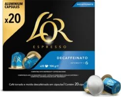L'OR Espresso Decaffeinato (6) - 10 X 20 Koffiecups -Koffie Drinken Winkel 1200x968 1