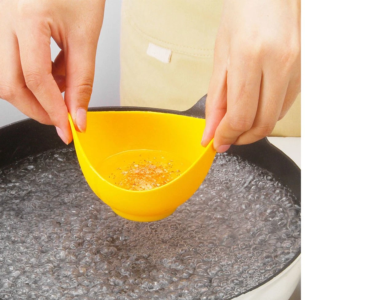 IGOODS 4 Pack Egg Poacher Cups - Perfect Gepocheerde Eieren - Egg Maker Niet-gepocheerde Eieren Cups BPA Gratis Siliconen Ei Poacher Cups Magnetron Ei Poacher- Ei Poacher Pan- Boiler Steamer- Magnetron Eieren 3 IGOODS 4 Pack Egg Poacher Cups - Perfect Gepocheerde Eieren - Egg Maker Niet-gepocheerde Eieren Cups BPA Gratis Siliconen Ei Poacher Cups Magnetron Ei Poacher- Ei Poacher Pan- Boiler Steamer- Magnetron Eieren - Afbeelding 3