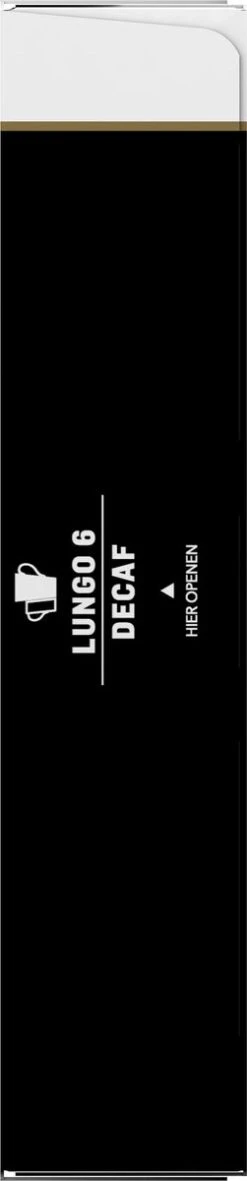 Douwe Egberts Lungo Decaf Koffiecups - Intensiteit 6/12 - 10 X 10 Capsules 17 Douwe Egberts Lungo Decaf Koffiecups - Intensiteit 6/12 - 10 X 10 Capsules -Koffie Drinken Winkel 251x1200