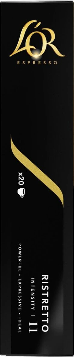 L'OR Espresso Ristretto Koffiecups - Intensiteit 11/12 - 10 X 20 Capsules -Koffie Drinken Winkel 251x1200 5