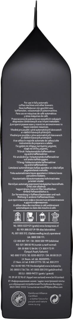 L'OR Espresso Onyx Koffiebonen (12) - 4 X 500 Gram 13 L'OR Espresso Onyx Koffiebonen (12) - 4 X 500 Gram -Koffie Drinken Winkel 277x1200