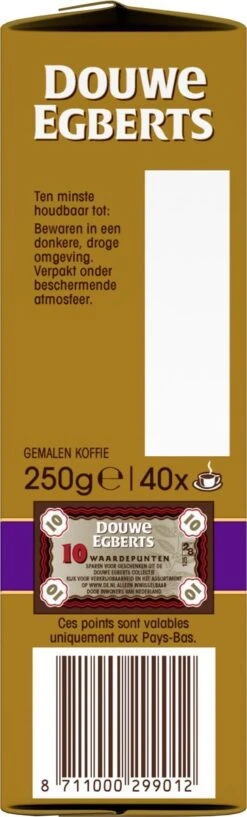 Douwe Egberts Excellent - Filterkoffie - 12 X 250 Gram 10 Douwe Egberts Excellent - Filterkoffie - 12 X 250 Gram -Koffie Drinken Winkel 363x1200