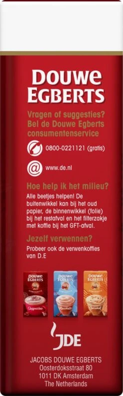 Douwe Egberts Aroma Rood Filterkoffie - 24 X 250 Gram 11 Douwe Egberts Aroma Rood Filterkoffie - 24 X 250 Gram -Koffie Drinken Winkel 373x1200 1