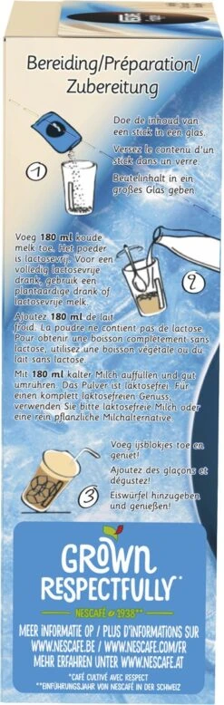 Nescafé Frappé Oploskoffie - 5 Doosjes à 10 Zakjes -Koffie Drinken Winkel 381x1200