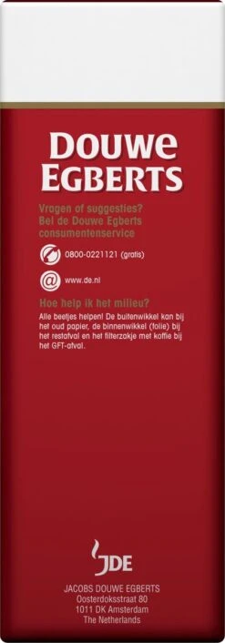 Douwe Egberts Aroma Rood Donker Filterkoffie - 6 X 500 Gram -Koffie Drinken Winkel 420x1200 6