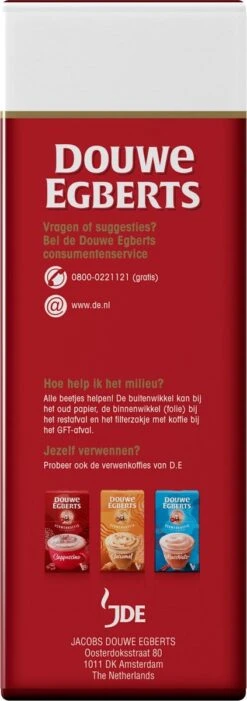 Douwe Egberts Aroma Rood Filterkoffie - Dubbelpak 6 X 1000 Gram 12 Douwe Egberts Aroma Rood Filterkoffie - Dubbelpak 6 X 1000 Gram -Koffie Drinken Winkel 423x1200 1