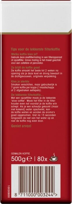 Douwe Egberts Aroma Rood Filterkoffie - Dubbelpak 6 X 1000 Gram 11 Douwe Egberts Aroma Rood Filterkoffie - Dubbelpak 6 X 1000 Gram -Koffie Drinken Winkel 423x1200