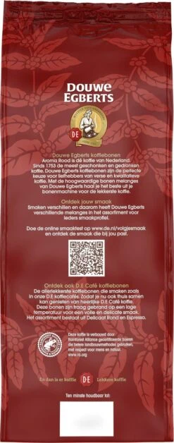 Douwe Egberts Aroma Rood Koffiebonen - 4 X 1000 Gram - Extra Grote Verpakking 12 Douwe Egberts Aroma Rood Koffiebonen - 4 X 1000 Gram - Extra Grote Verpakking -Koffie Drinken Winkel 472x1200 1