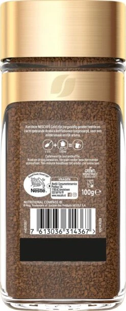Nescafé Gold Decafé Oploskoffie - 6 Potten à 100 Gram -Koffie Drinken Winkel 488x1200