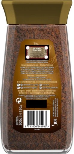 Douwe Egberts Gold Oploskoffie - 6 X Pot Van 200 Gram -Koffie Drinken Winkel 574x1200