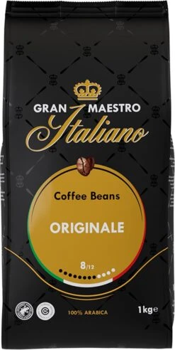Gran Maestro Italiano - Orginale - Koffiebonen - Bonen Voor Espresso En Lungo - Arabica – 4 X 1kg 7 Gran Maestro Italiano - Orginale - Koffiebonen - Bonen Voor Espresso En Lungo - Arabica – 4 X 1kg -Koffie Drinken Winkel 602x1200 2