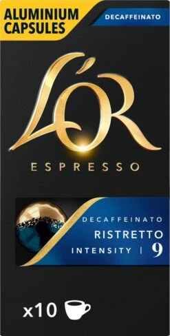 L'OR Espresso Ristretto Decaffeinato - Intensiteit 9/12 - 10 X 10 Capsules -Koffie Drinken Winkel 607x1200 4